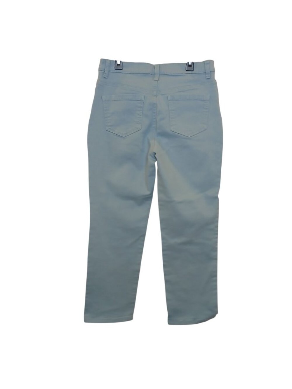 Gloria Vanderbilt Amanda Petite 8P Light Blue Stretch Straight Leg Jeans #I-12 - Picture 2 of 9